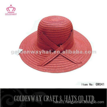 Ladies fashion paper hat GW041